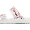 Chaussons de sport antidérapants et résistants Crocs Classic, unisexes, blancs, 207350-94S