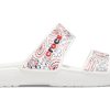 Chaussons de sport antidérapants et résistants Crocs Classic, unisexes, blancs, 207350-94S