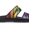 Chaussons de sport antidérapants résistants à l&rsquo;usure Crocs Classic, unisexes, noirs, 207346-0C4