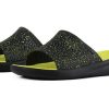 Chaussons de sport classiques Crocs LiteRide unisexes, noir et vert, 205941-060