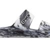 Chaussons de sport Crocs Classic Clog Marble Beach unisexes, blanc et noir, 207701-103