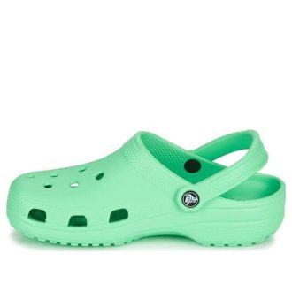 Chaussons de sport Crocs Classic Outdoor à talon plat, verts 10001-3U3