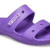Chaussons de sport Crocs Classic Soft Sole Cozy Flat Heel Unisex Violet 206761-518