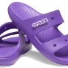 Chaussons de sport Crocs Classic Soft Sole Cozy Flat Heel Unisex Violet 206761-518