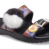 Chaussons de sport Crocs Classic Soft Sole Cozy Flat Heel Unisexe Noir 207403-001