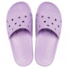 Chaussons de sport Crocs Classic Soft Sole Cozy unisexes violets 206121-5PR