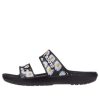 Chaussons de sport légers et résistants Crocs Daisy, unisexes, noir et blanc, 207284-0ZI