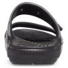Chaussons de sport légers et résistants Crocs Daisy, unisexes, noir et blanc, 207284-0ZI