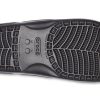 Chaussons de sport légers et résistants Crocs Daisy, unisexes, noir et blanc, 207284-0ZI