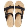 Chaussons de sport minimalistes et confortables Crocs (femmes) Noir/Marron 206108-00W