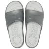 Chaussons de sport plats antidérapants Crocs Reviva Cozy unisexes, gris 205546-0DV