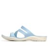 Chaussons de sport à talon plat Crocs (femmes) Bleu 203998-4JQ