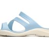 Chaussons de sport à talon plat Crocs (femmes) Bleu 203998-4JQ