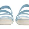Chaussons de sport à talon plat Crocs (femmes) Bleu 203998-4JQ