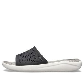 Chaussons mode Crocs LiteRide unisexes gris clair 205183-05M