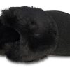 Chaussons Mule Fur Crocs (femmes) « Noir » 205394-001