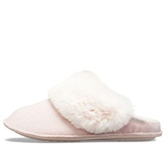 Chaussons Mule Fur Crocs (femmes) « Rose » 205394-6OD