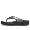 Chaussons noirs à semelle épaisse Crocs (femmes) 206919-001