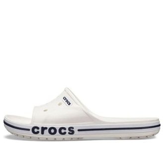 Chaussons unisexes blancs Crocs Bayaband 205392-126