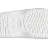 Chaussons unisexes blancs Crocs Fashion Casual 207627-100