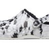 Chaussons unisexes Crocs Baya doublés en polaire, blanc et gris, 205975-10M