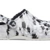 Chaussons unisexes Crocs Baya doublés en polaire, blanc et gris, 205975-10M
