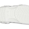 Chaussons unisexes Crocs Baya doublés en polaire, blanc et gris, 205975-10M