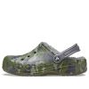 Chaussons unisexes Crocs Baya doublés, imprimés camouflage, doublure polaire, 205975-97G