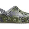 Chaussons unisexes Crocs Baya doublés, imprimés camouflage, doublure polaire, 205975-97G