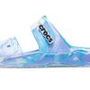 Chaussons unisexes Crocs Classic Clog Marble Beach, blanc et bleu, « Blanc et bleu » 207701-1FK Chaussons unisexes Crocs Classic Clog Marble Beach, blanc et bleu, « Blanc et bleu » 207701-1FK