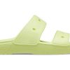Chaussons unisexes jaunes Crocs Classic Clog Cozy 206761-75U