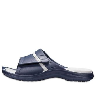 Chaussons unisexes minimalistes Crocs Modi bleus 204144-41S