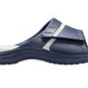 Chaussons unisexes minimalistes Crocs Modi bleus 204144-41S
