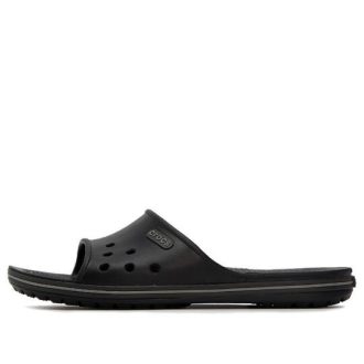 Chaussons unisexes noirs Crocs 204108-02S