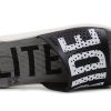 Chaussons unisexes noirs Crocs LiteRide LOGO « Noir et blanc » 205562-066