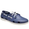 Chaussures bateau Crocs Classic « Bleu et blanc » 206338-46K