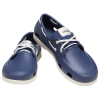 Chaussures bateau Crocs Classic « Bleu et blanc » 206338-46K