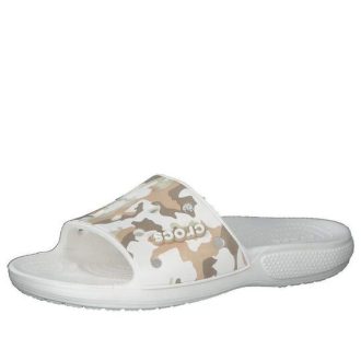 Chaussures Crocs Classic Blanc Camouflage Unisexe 207280-94S
