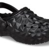 Chaussures Crocs Classic Clog (femmes) à motif géométrique « Noir » 210069-001