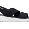 Chaussures Crocs (femmes) Sandales de sport « Noir Blanc » 206081-066