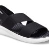 Chaussures Crocs (femmes) Sandales de sport « Noir Blanc » 206081-066