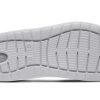 Chaussures Crocs LiteRide Flash, sandales gris fumé et blanc 204592-06J