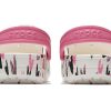Chaussures Crocs (PS) à motifs multicolores blanches 207000-100