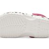 Chaussures Crocs (PS) à motifs multicolores blanches 207000-100