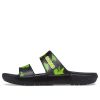 Chaussures Crocs à semelle souple, unisexes, noir et vert, 207283-0GU