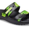 Chaussures Crocs à semelle souple, unisexes, noir et vert, 207283-0GU