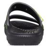 Chaussures Crocs à semelle souple, unisexes, noir et vert, 207283-0GU