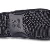 Chaussures Crocs à semelle souple, unisexes, noir et vert, 207283-0GU