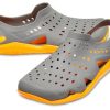 Chaussures Crocs Swiftwater Wave « Gris ardoise, orange flamboyant » 203963-0FR