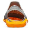 Chaussures Crocs Swiftwater Wave « Gris ardoise, orange flamboyant » 203963-0FR